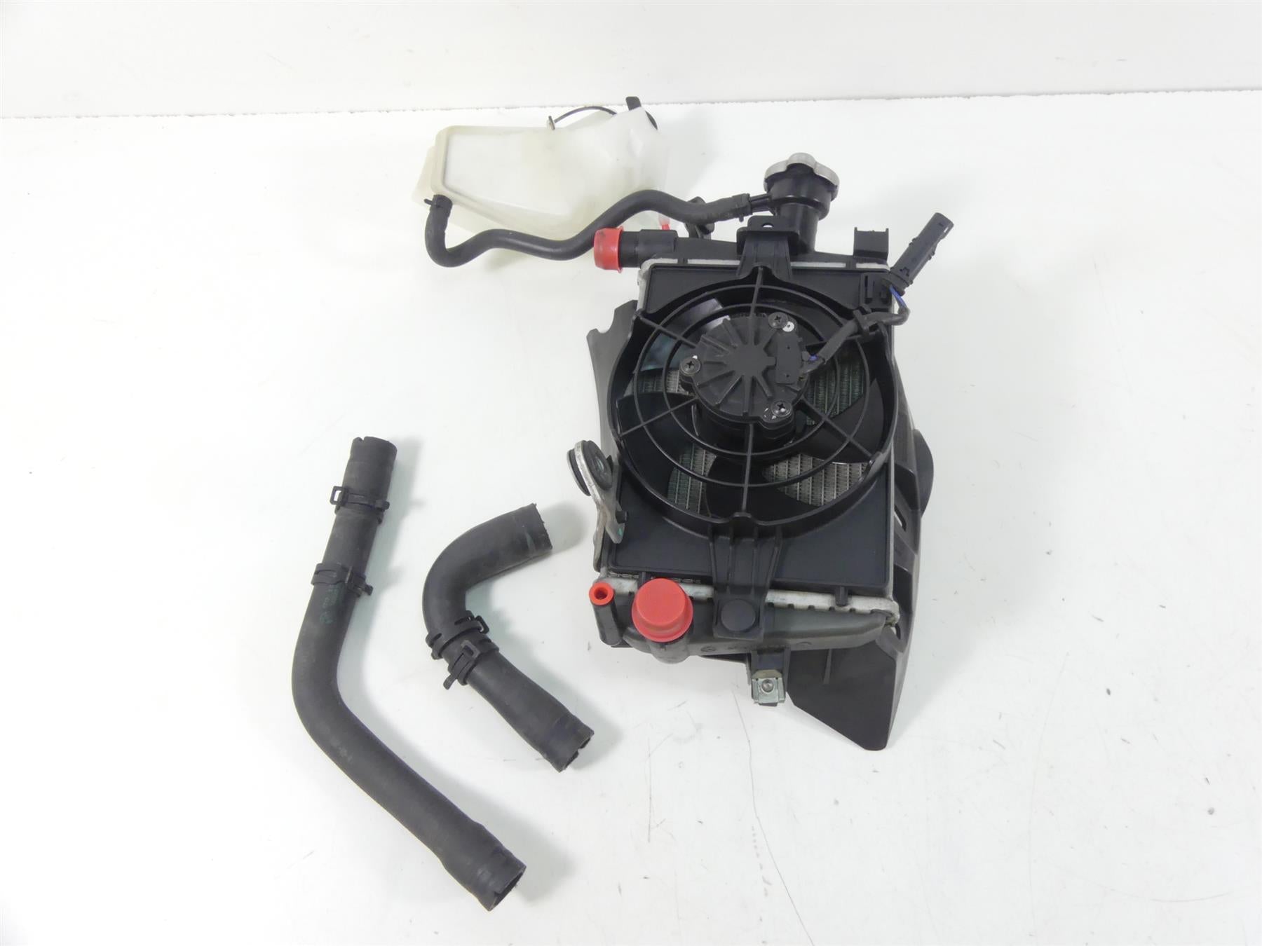 2016 BMW R1200GS K50 Right Side Radiator + Reservoir & Hoses Set 17118546416 | Mototech271