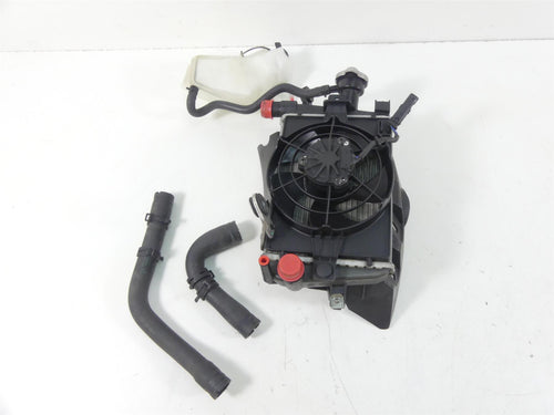 2016 BMW R1200GS K50 Right Side Radiator + Reservoir & Hoses Set 17118546416 | Mototech271