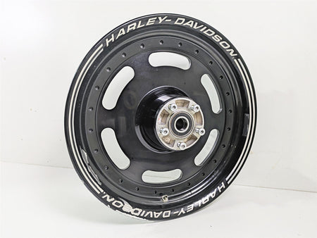 2016 Harley FXDF Dyna Fat Bob Front Wheel Rim 16x3 Black - Read 43300254 {{ shop.shopifyCountryName }} - Mototech271