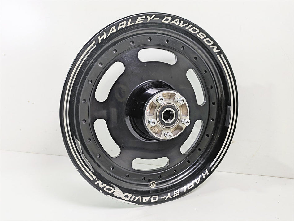 2016 Harley FXDF Dyna Fat Bob Front Wheel Rim 16x3 Black - Read 43300254 {{ shop.shopifyCountryName }} - Mototech271