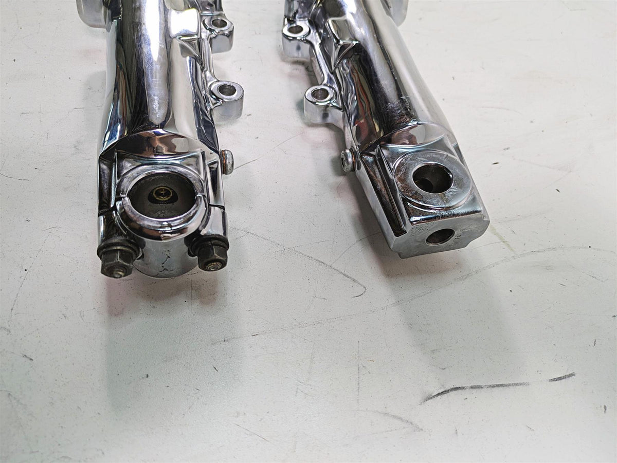 2010 Harley Touring FLHTCU Electra Glide Chrome Front Forks 41mm -Read 46495-09 {{ shop.shopifyCountryName }} - Mototech271