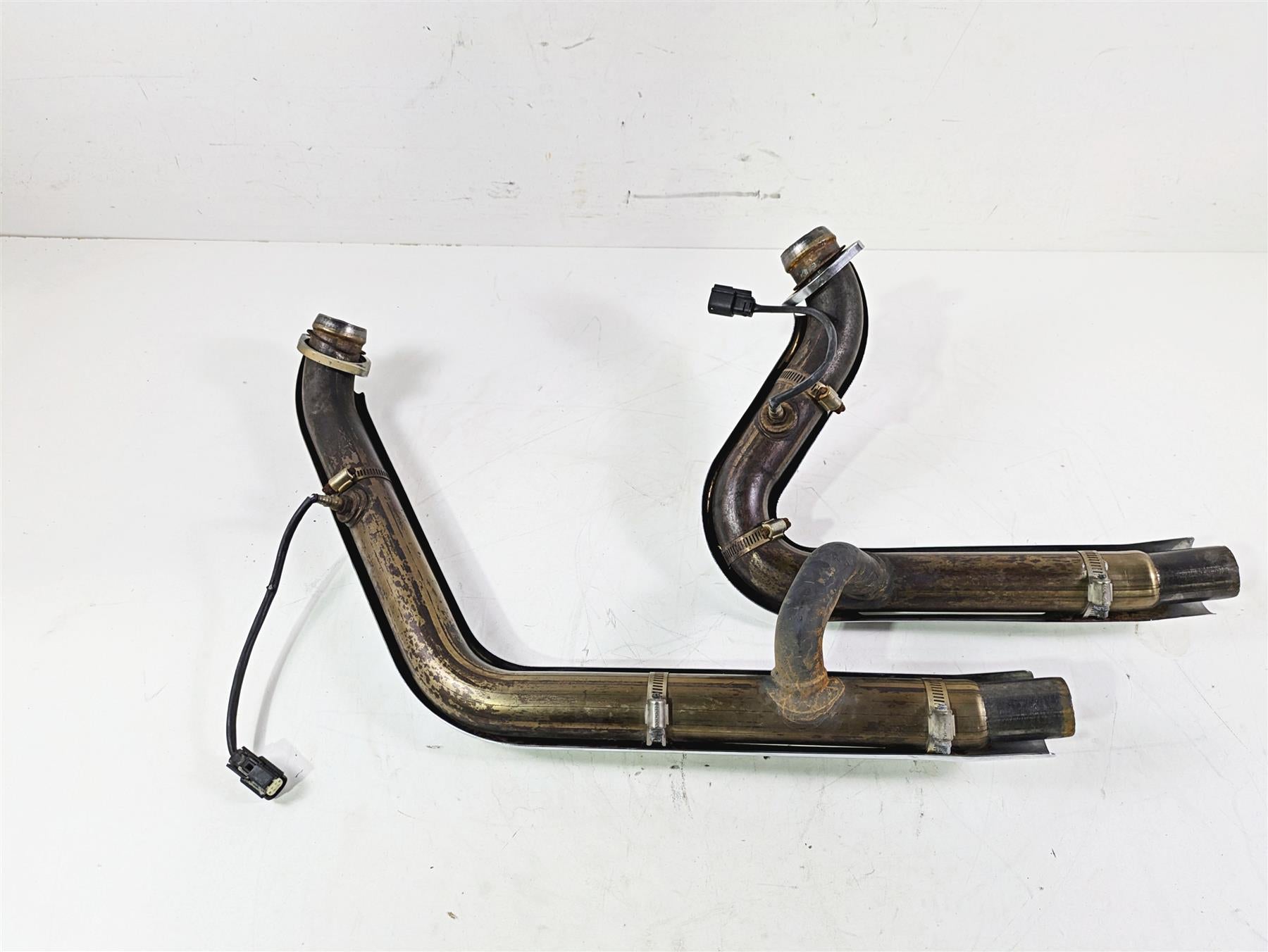 2018 Harley FXBR Softail Breakout Stock Exhaust Header Manifold Set 65600259 {{ shop.shopifyCountryName }} - Mototech271