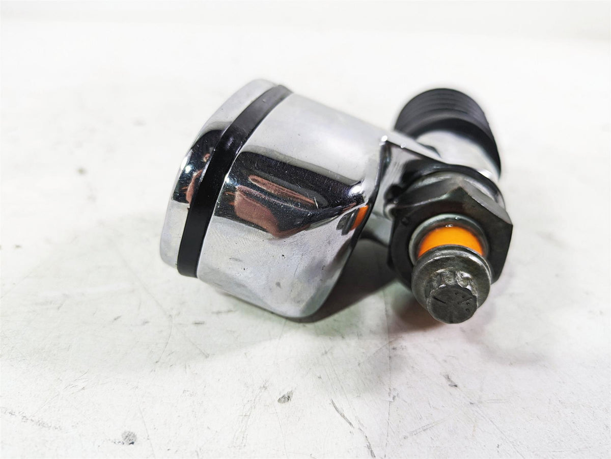 2002 Harley FLSTC Softail Heritage Chrome Rear Brake Master Cylinder 41755-99 {{ shop.shopifyCountryName }} - Mototech271