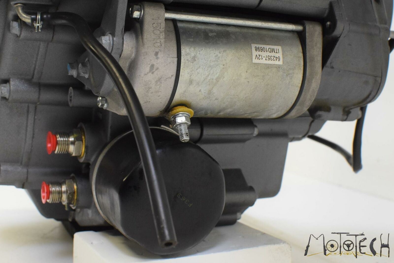 2016 Aprilia CAPONORD 1200 RALLY Engine Motor 14K -Video CM1607085 {{ shop.shopifyCountryName }} - Mototech271