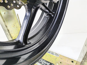 2011 Kawasaki EX650R Ninja Straight Enkei 17x4.5 Rear Wheel Rim 41073-0146-QT