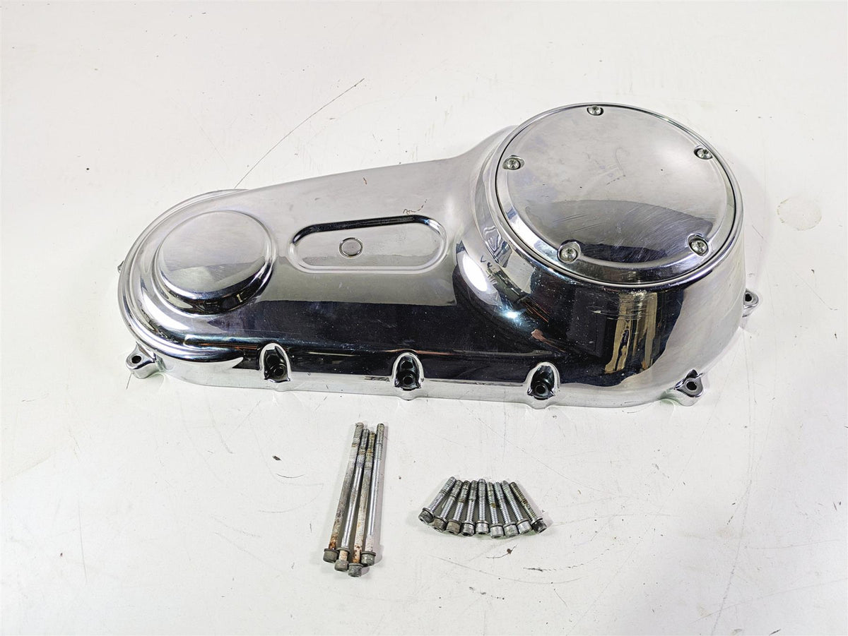 2011 Harley FXDC Dyna Super Glide Outer Primary Drive Clutch Cover 60761-06 {{ shop.shopifyCountryName }} - Mototech271