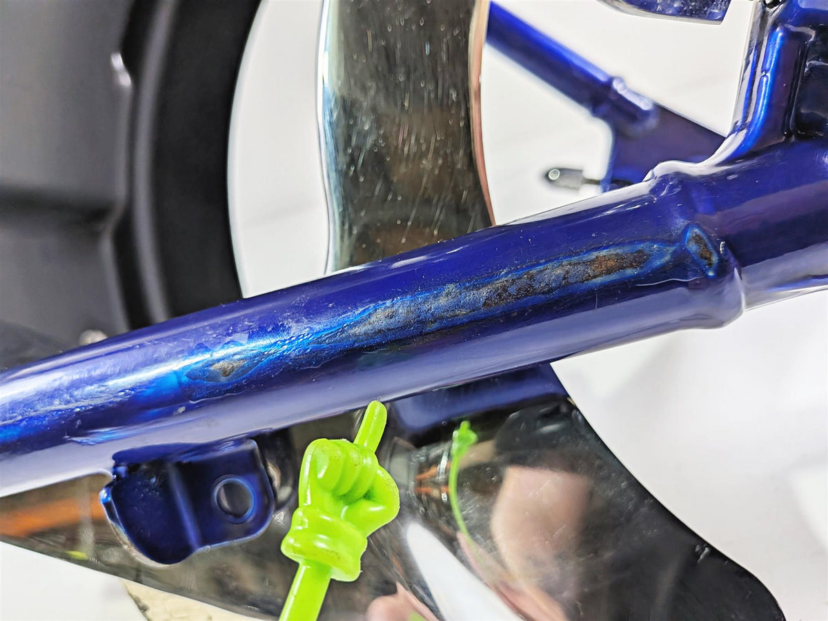 2005 Harley Softail FLSTFSE CVO Fat Boy Rear Swingarm Candy Cobalt 47574-05-Mototech271