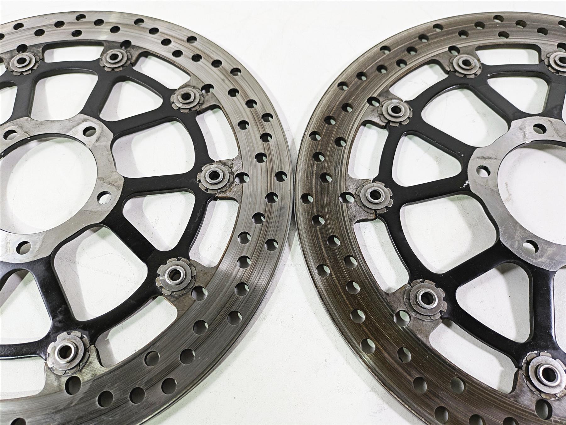 2013 Ducati Hyperstrada 821 Front Brake Disc Set 49241011A {{ shop.shopifyCountryName }} - Mototech271