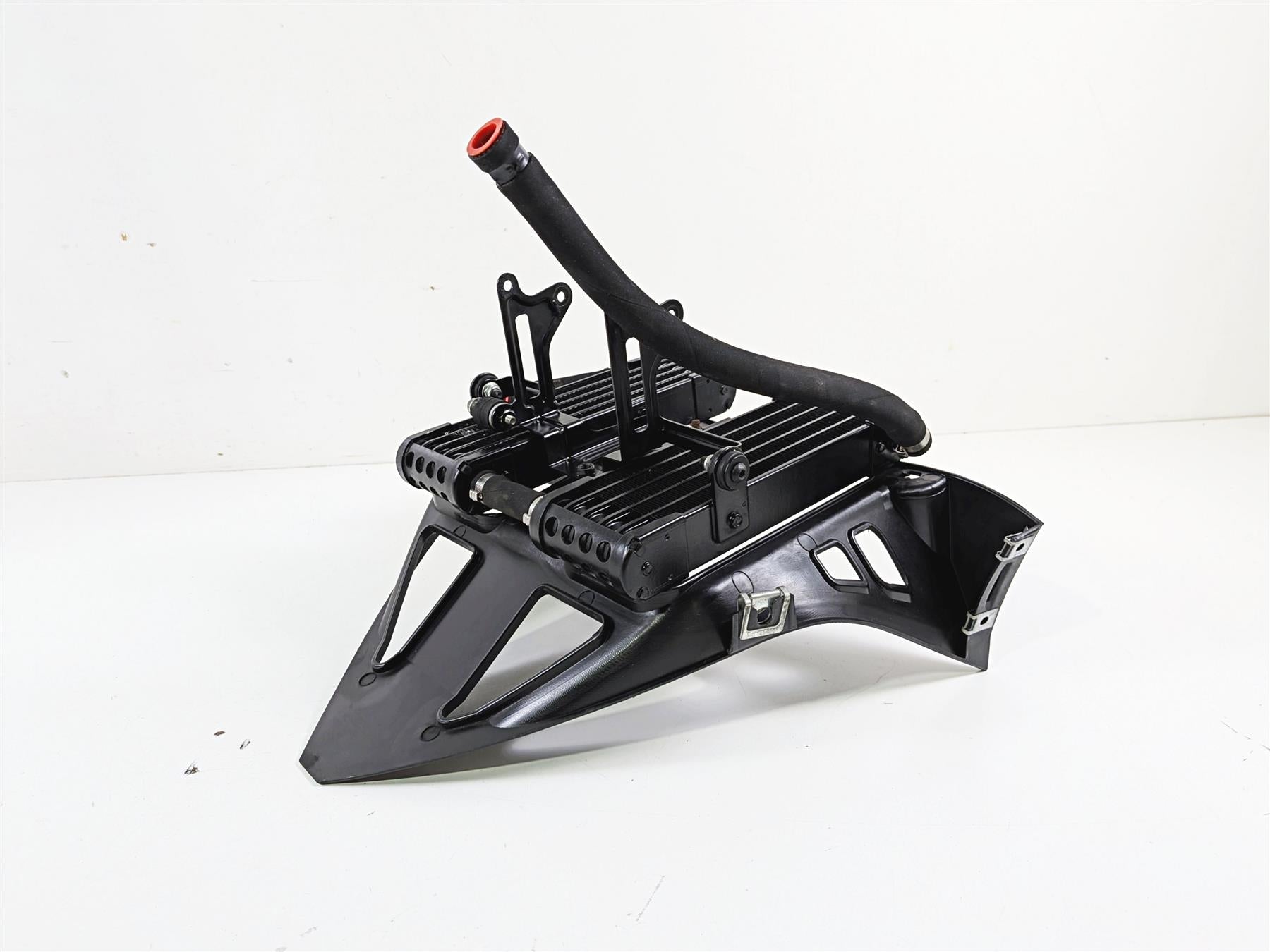 2008 Aprilia RSVR 1000 Factory Oil Cooler & Lines & Cover AP8104341 AP8104452 {{ shop.shopifyCountryName }} - Mototech271