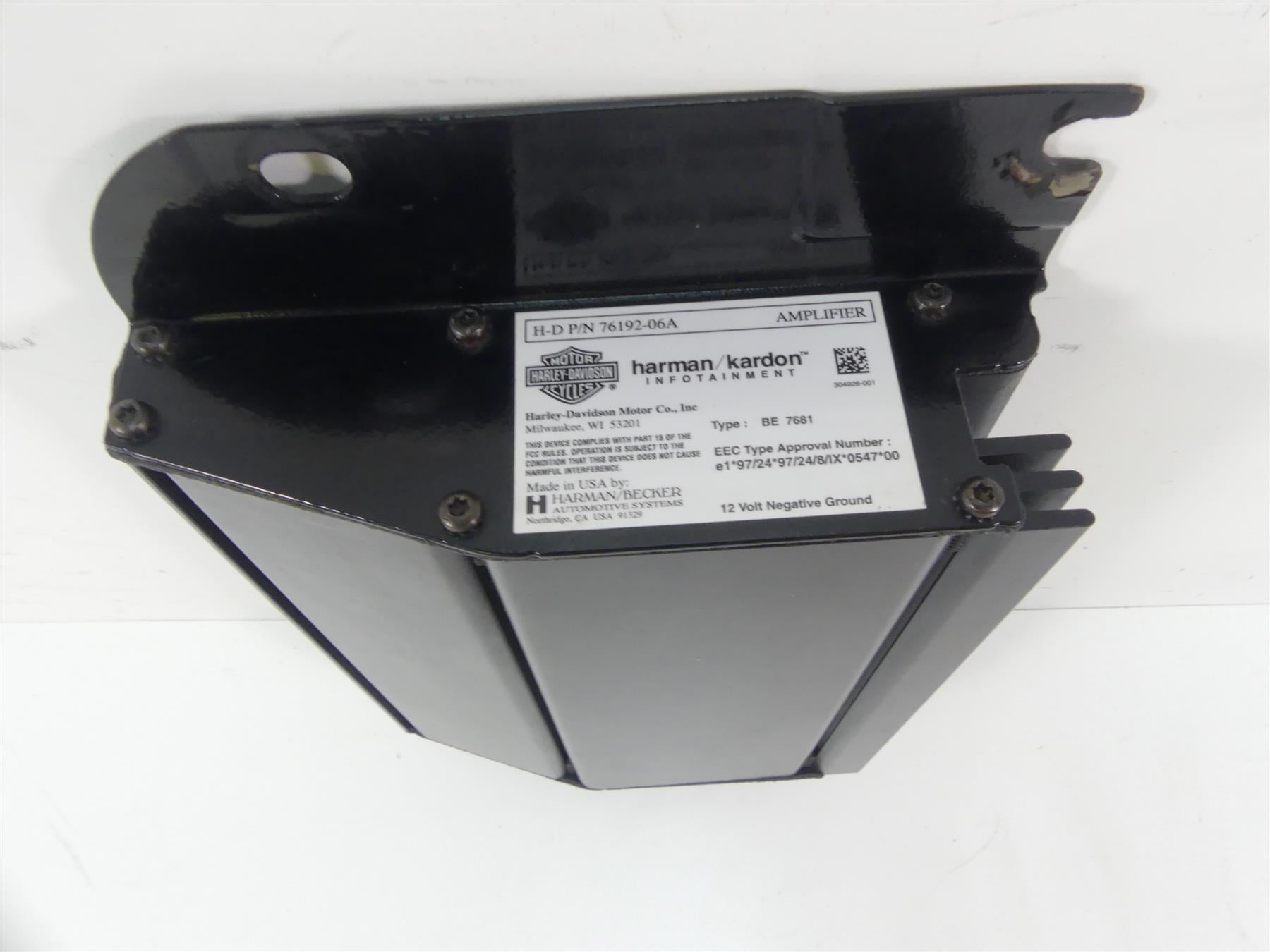 2007 Harley FLHTCU SE CVO Electra Glide Audio System Amp Amplifier 76192-06 {{ shop.shopifyCountryName }} - Mototech271