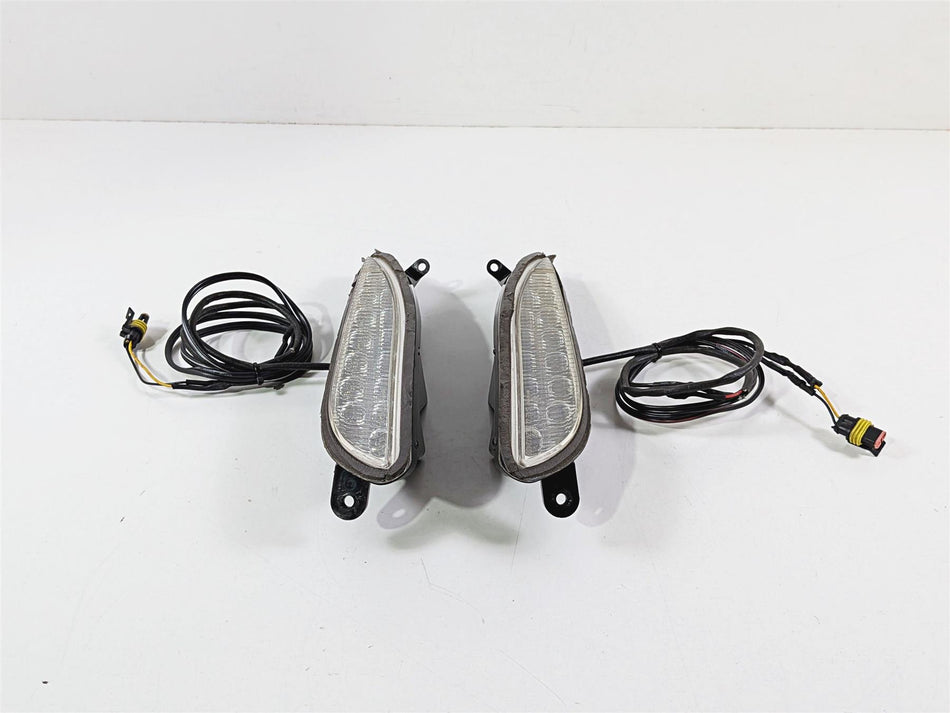 2015 Indian Chieftain Front Blinker Turn Signal Set - Read 2412456 2412455-Mototech271