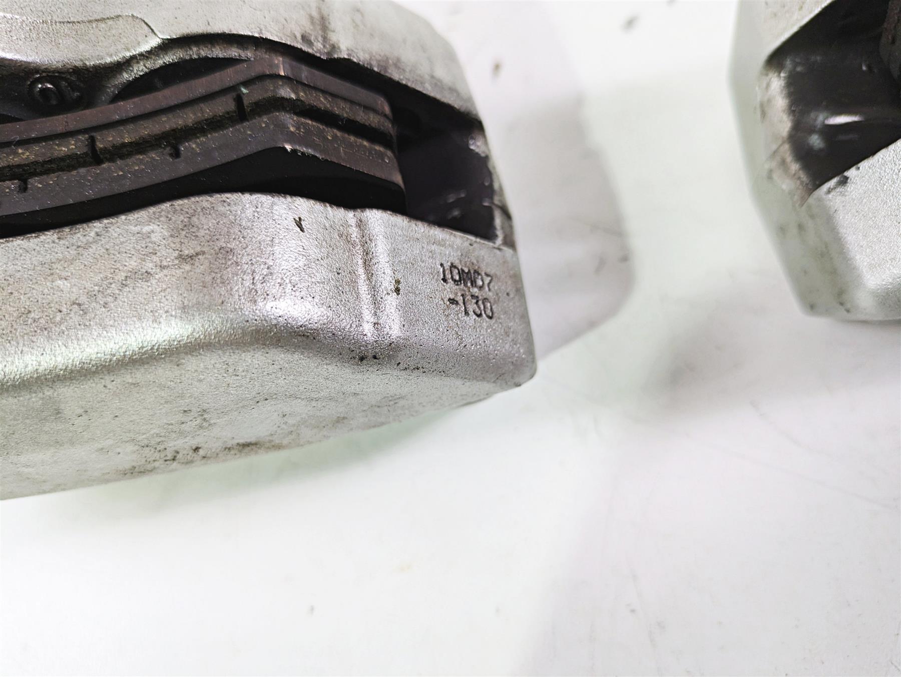 2011 Harley Touring FLHTCUSE CVO E-Glide Front Brake Calipers 42938-08 42939-08 {{ shop.shopifyCountryName }} - Mototech271
