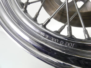 1993 Harley FXSTS Softail Springer Rear Chrome Spoke Wheel Rim 16x3 40975-86