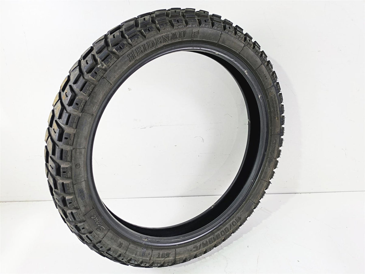Used Motorcycle Tire Heidenau Scout 110/80B19 K60 {{ shop.shopifyCountryName }} - Mototech271