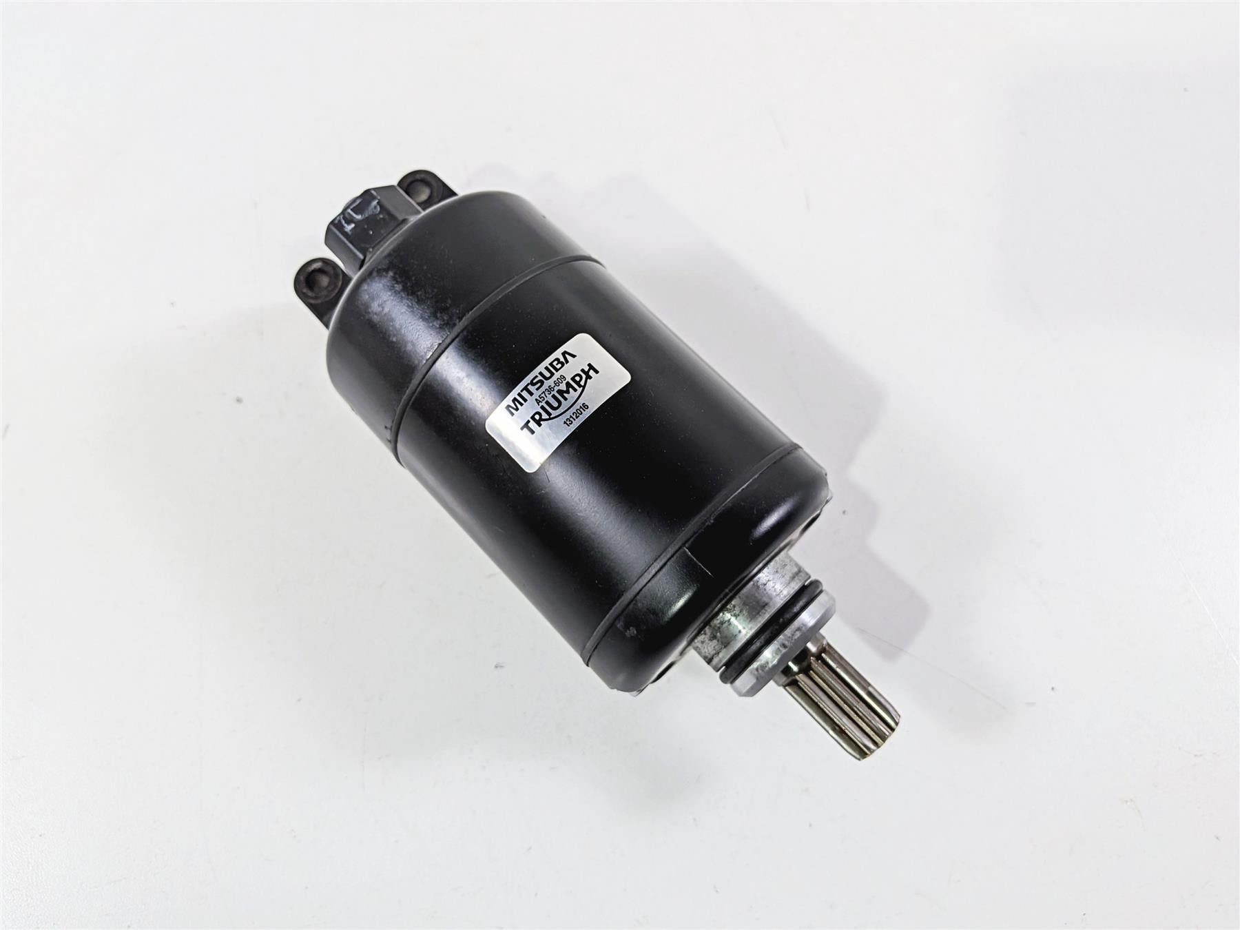 2019 Triumph Speed Triple RS 1050 Engine Starter Motor Mitsuba T1312016 {{ shop.shopifyCountryName }} - Mototech271