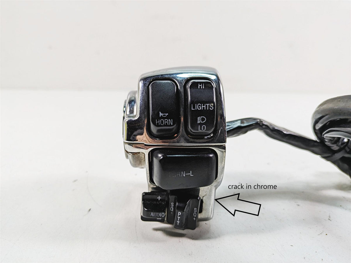 1999 Harley Touring FLHTC Electra Glide Left Hand Control Switch -Read 71598-96A {{ shop.shopifyCountryName }} - Mototech271