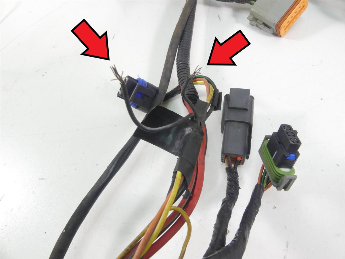 2011 Harley FXDWG Dyna Wide Glide Wiring Harness Loom - For Parts 69603-08A {{ shop.shopifyCountryName }} - Mototech271