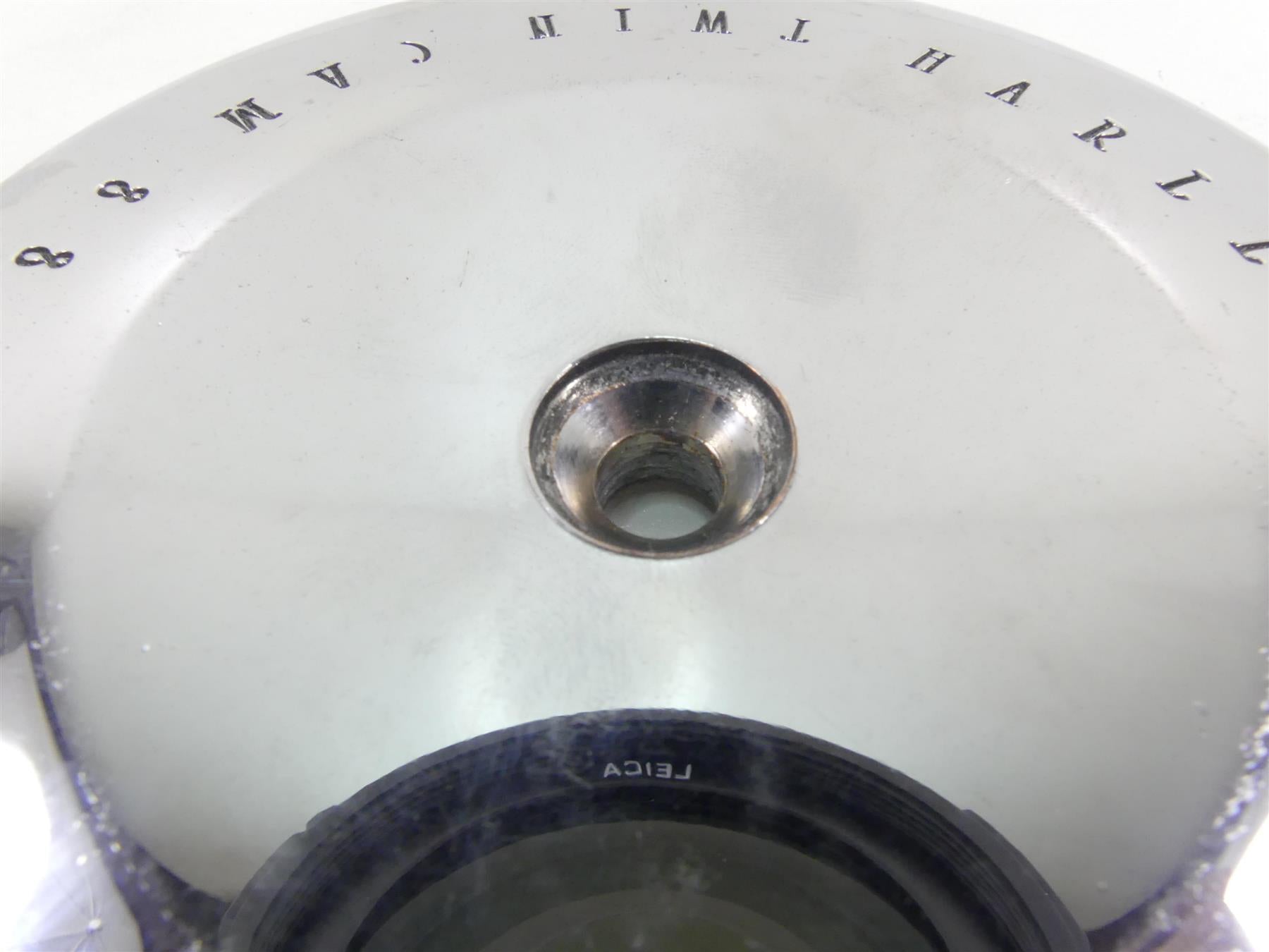 1999 Harley Dyna FXDL Low Rider Round 88ci Twin Cam Air Breather Chrome Cover {{ shop.shopifyCountryName }} - Mototech271