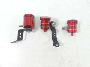 2008 Ducati Hypermotard 1100S Rizoma Clutch Brake Fluid Reservoir Set CT017R