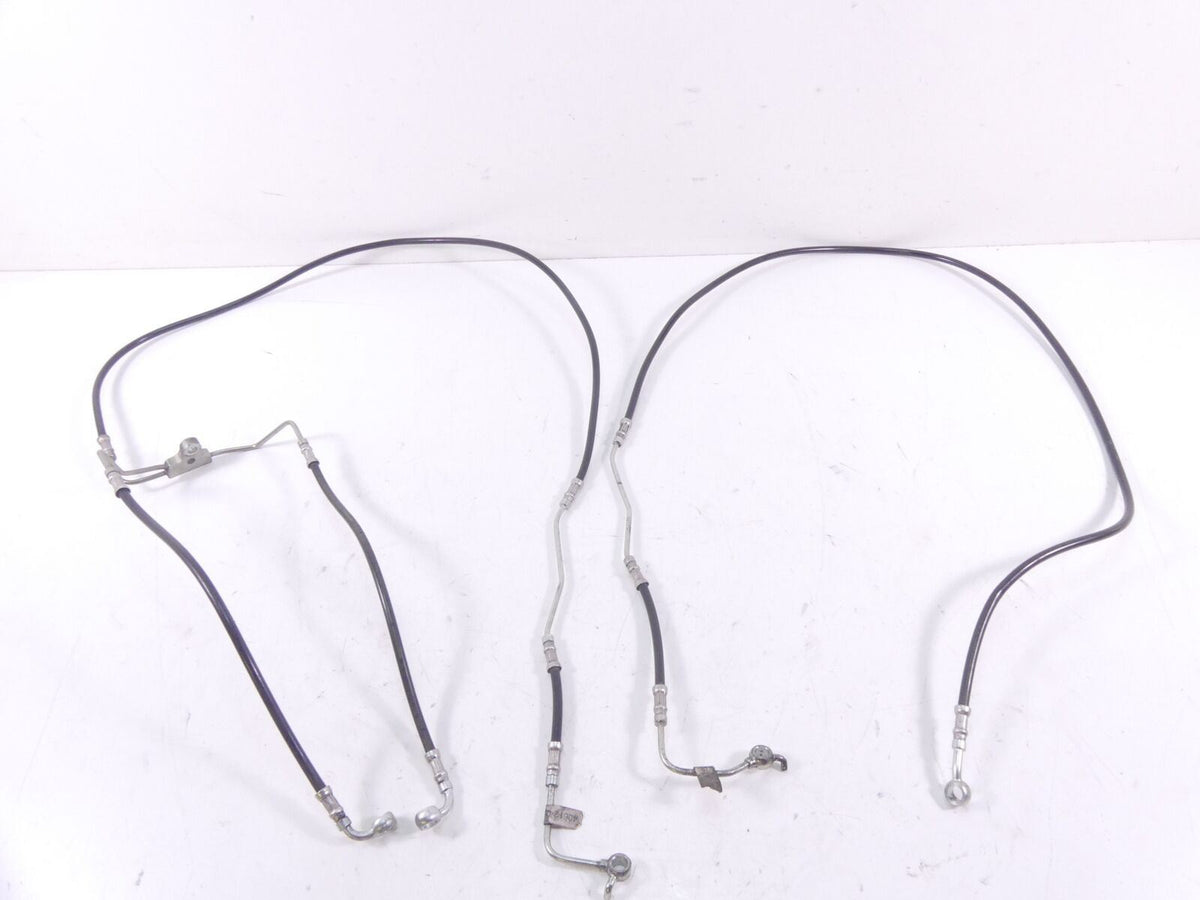 2009 Harley Touring FLHTCU Electra Glide Front Abs Brake Line Set 40612-09 {{ shop.shopifyCountryName }} - Mototech271