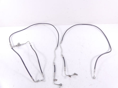 2009 Harley Touring FLHTCU Electra Glide Front Abs Brake Line Set 40612-09 | Mototech271
