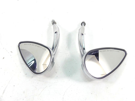 2002 Harley FLSTCI Softail Heritage Willi G Skull Teardrop Mirror Set 91315-04 {{ shop.shopifyCountryName }} - Mototech271