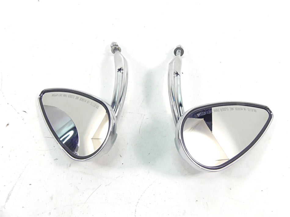 2002 Harley FLSTCI Softail Heritage Willi G Skull Teardrop Mirror Set 91315-04 {{ shop.shopifyCountryName }} - Mototech271