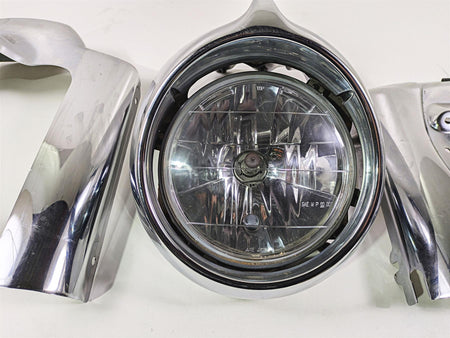 2016 Indian Chief Classic Headlight Head Lamp + Nacelle Cover Set 5632830 {{ shop.shopifyCountryName }} - Mototech271