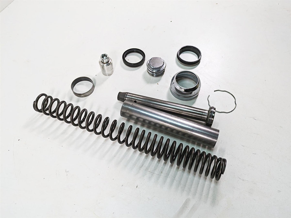 2009 Harley FXDF Dyna Fat Bob Left Front Fork Internals Spring Set 48742-08 {{ shop.shopifyCountryName }} - Mototech271