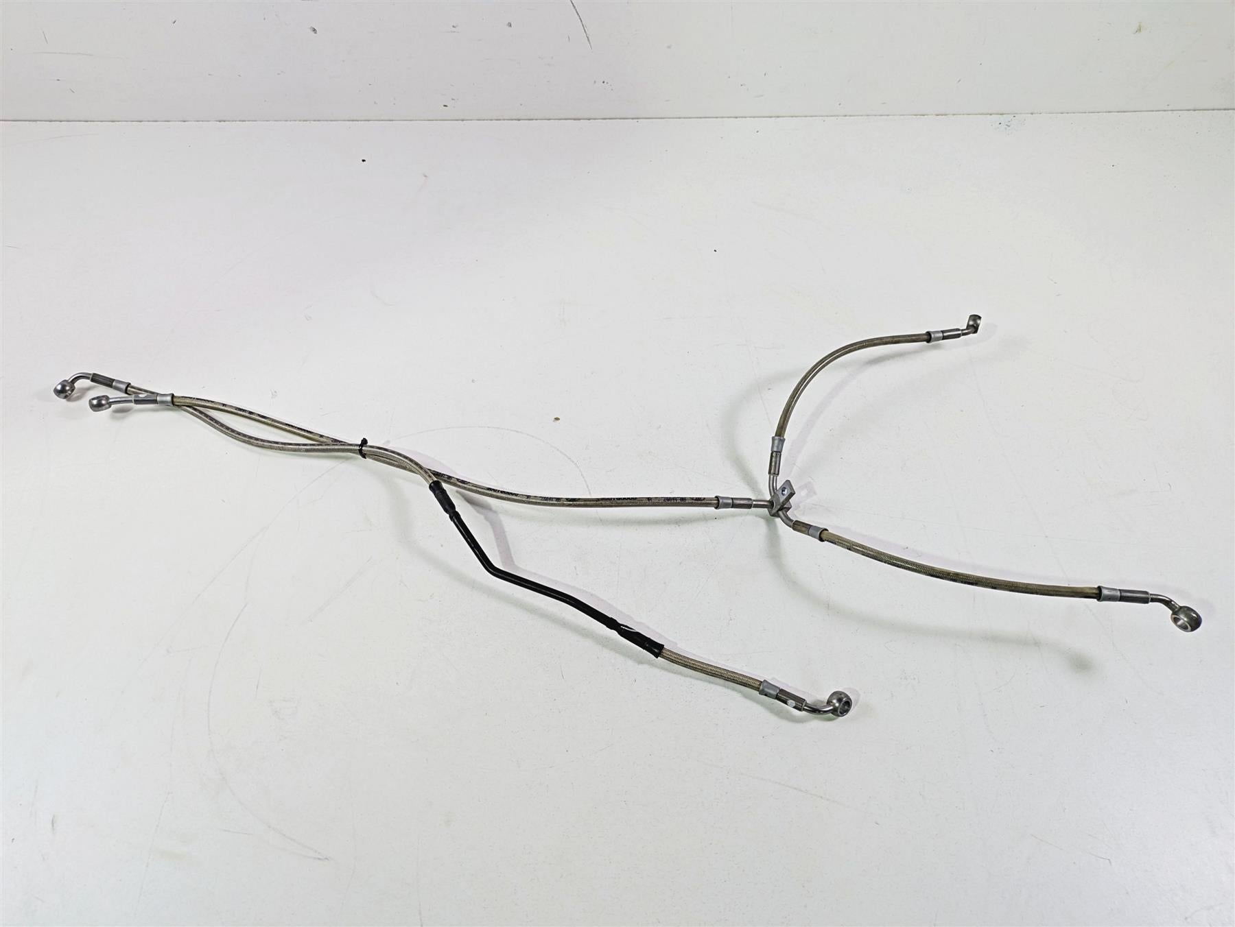 2017 BMW R1200 GS K50 Rear Abs Brake Line Set - Read 34328526554 34328526555
