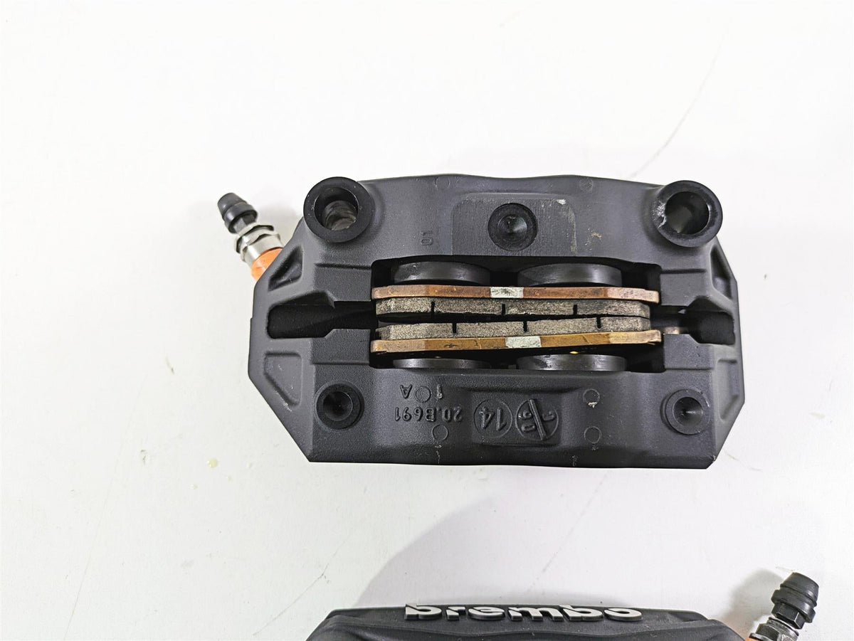 2014 BMW R nine T R9T K21 Front Brake Caliper Set 100mm Brembo 34118535162 {{ shop.shopifyCountryName }} - Mototech271