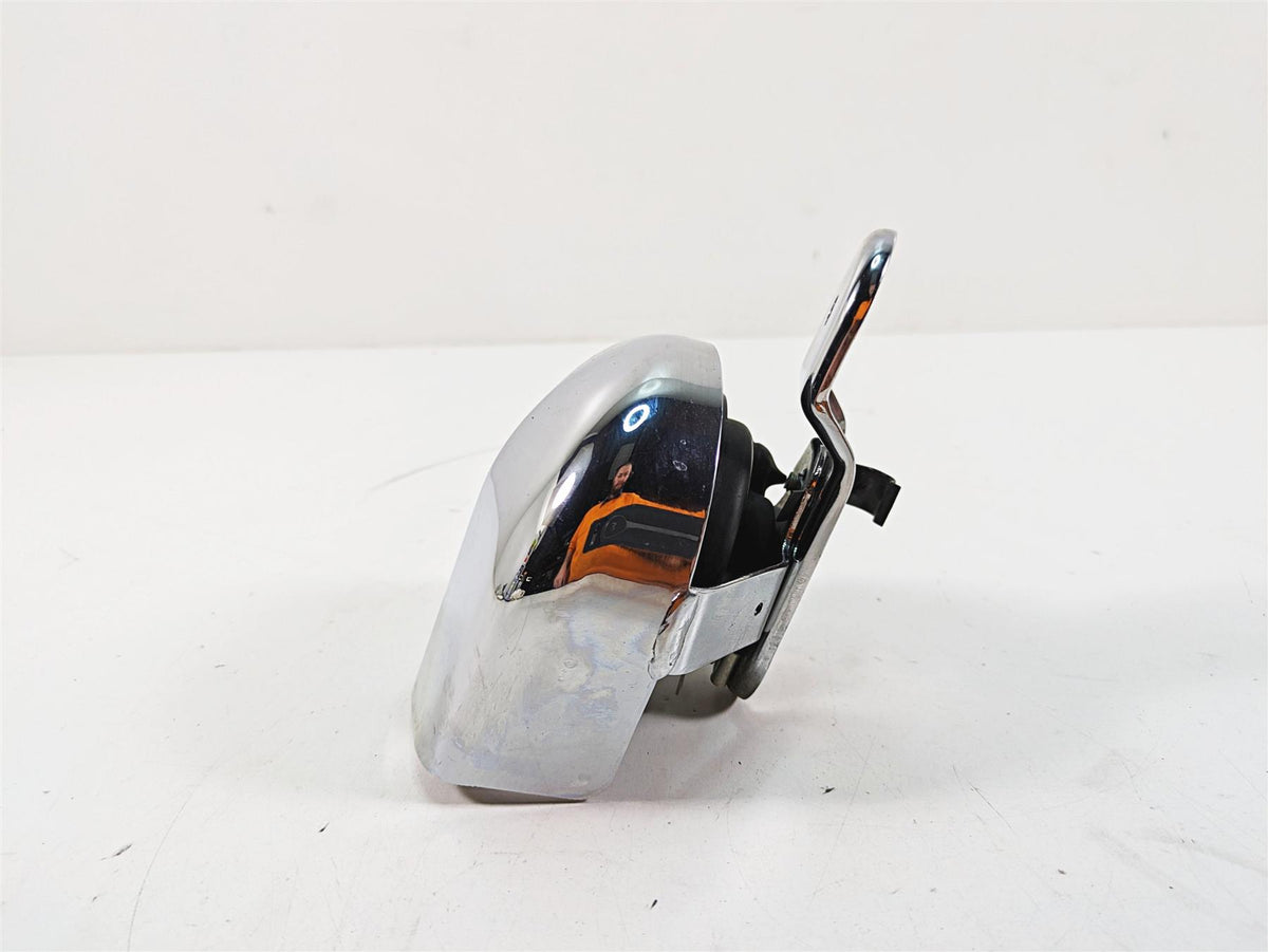 2009 Harley Dyna FXDFSE CVO Fat Bob Horn + Chrome Cover - Bent 61300478A {{ shop.shopifyCountryName }} - Mototech271