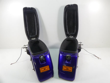 2003 Honda VTX1800R Custom Hard Saddlebag Saddle Bag Luggage Case Set - Read {{ shop.shopifyCountryName }} - Mototech271