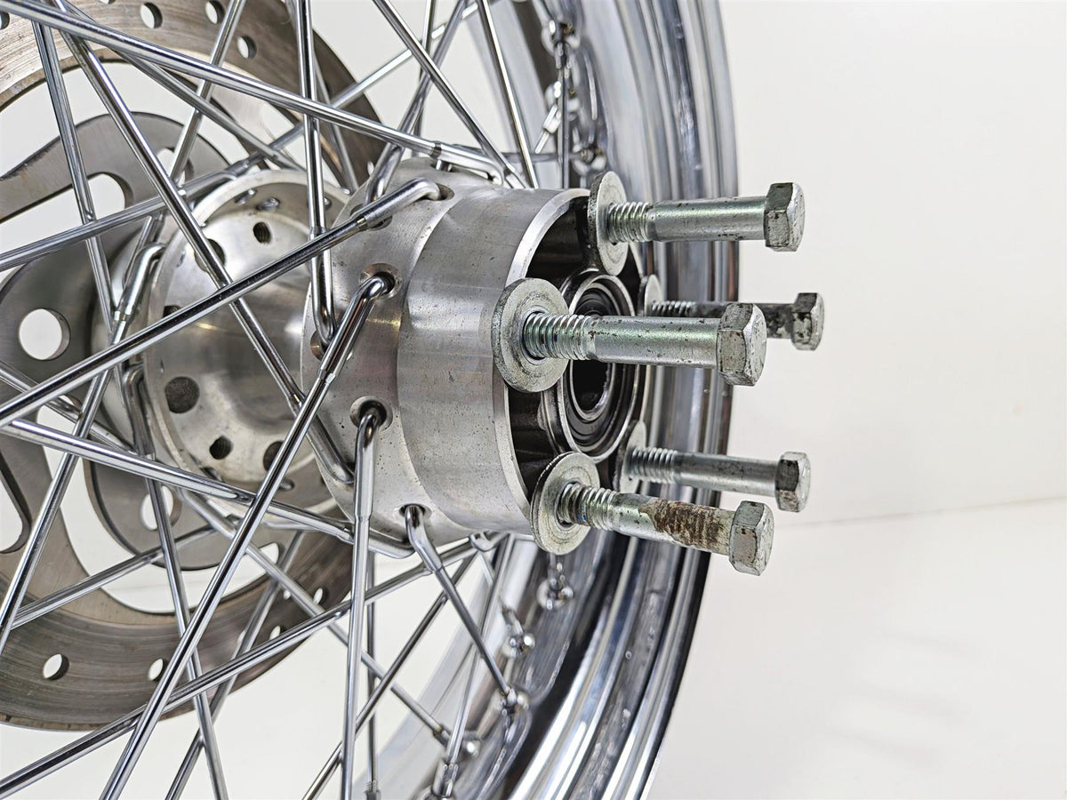 2006 Harley Davidson Dyna FXDBI Street Bob 17x4.5 Rear Wheel Rim -Read 40979-06B {{ shop.shopifyCountryName }} - Mototech271