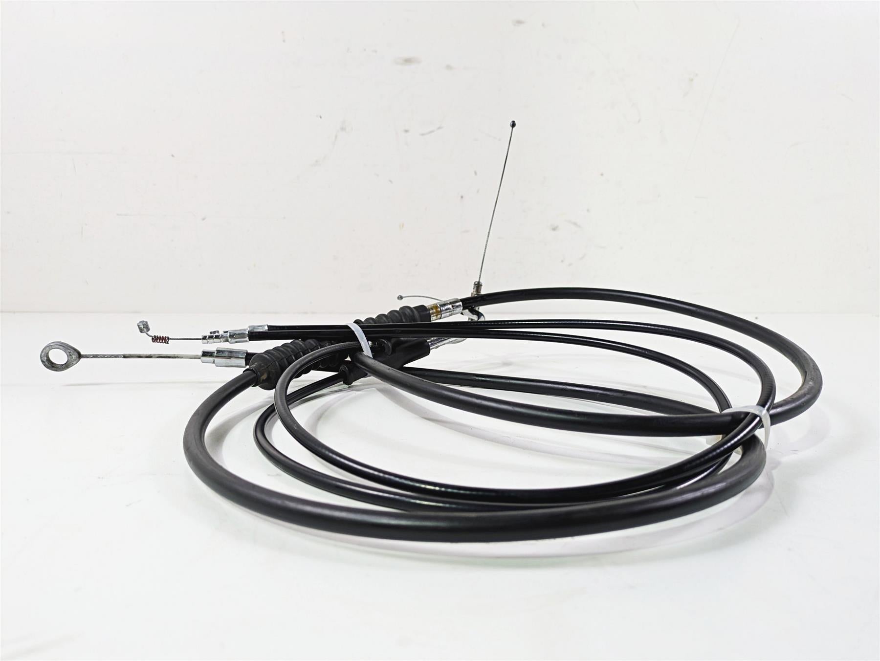 2011 Harley FXDC Dyna Super Glide 12" Extended Throttle Clutch Cable Set {{ shop.shopifyCountryName }} - Mototech271