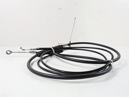 2011 Harley FXDC Dyna Super Glide 12" Extended Throttle Clutch Cable Set {{ shop.shopifyCountryName }} - Mototech271
