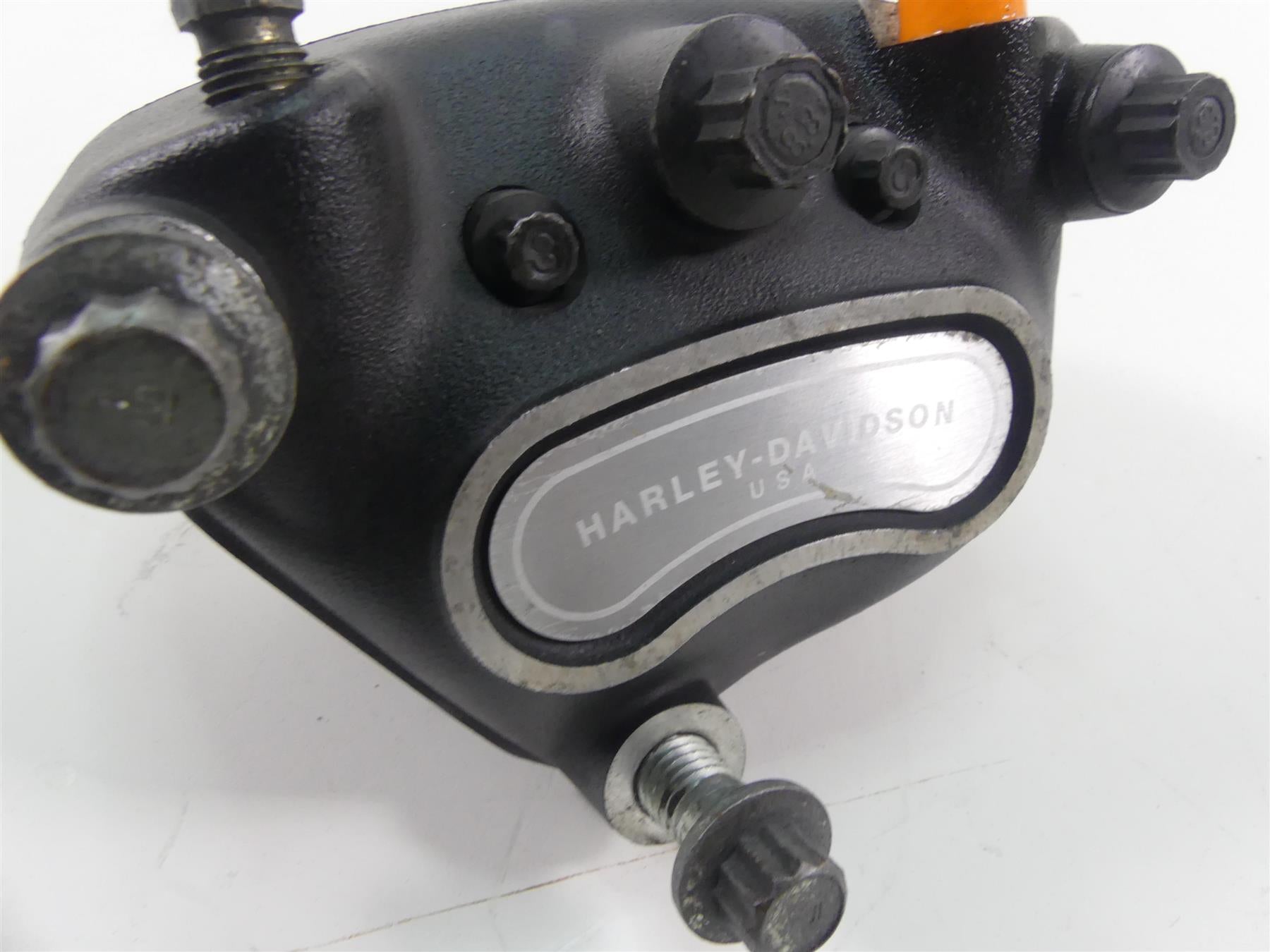 2003 Harley Sportster XL1200 C 100th Anniv Front Left Brake Caliper 44046-00D {{ shop.shopifyCountryName }} - Mototech271