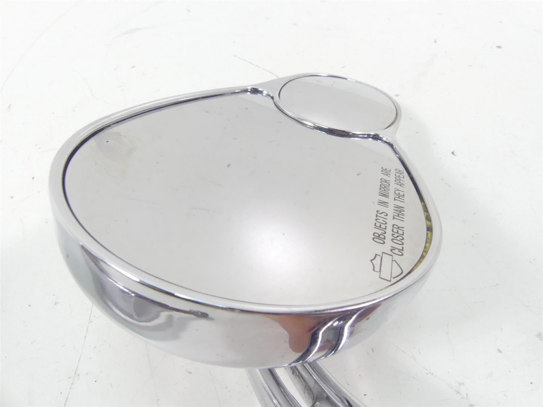 2008 Harley FXCWC Softail Rocker C Split Chrome Rear View Mirrors 91845-03B {{ shop.shopifyCountryName }} - Mototech271