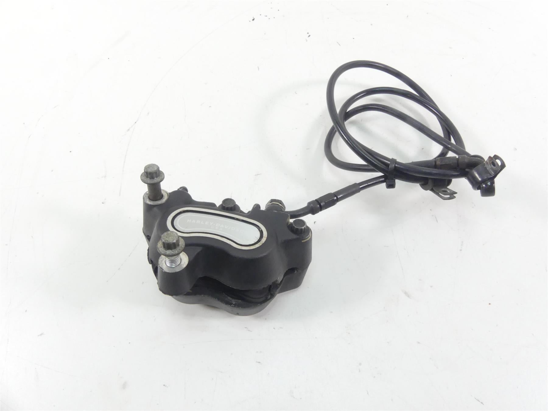2011 Harley FXDWG Dyna Wide Glide Front Brake Caliper + Line 44046-08 {{ shop.shopifyCountryName }} - Mototech271