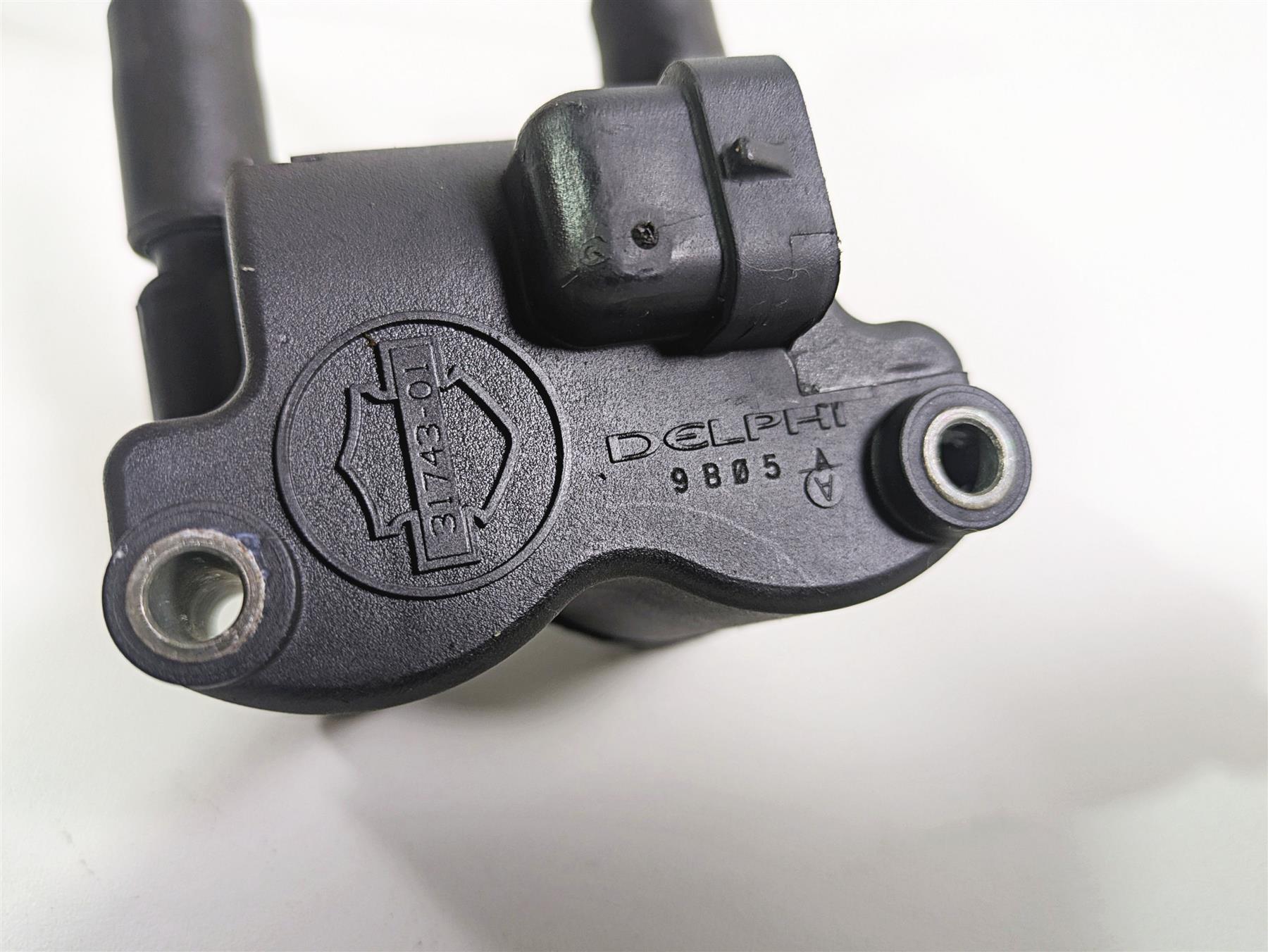 2009 Harley FXDC Dyna Super Glide Delphi Ignition Coil & Wires 31743-01 {{ shop.shopifyCountryName }} - Mototech271