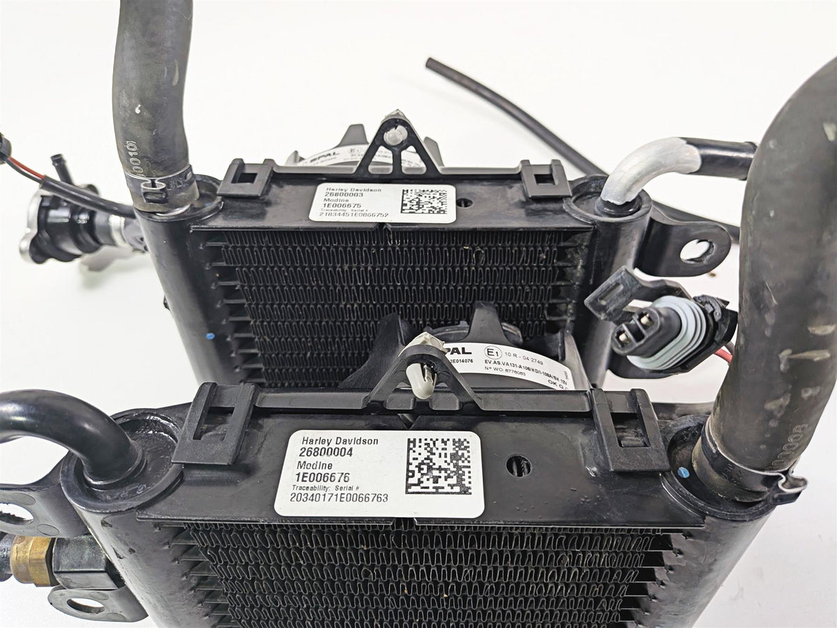 2020 Harley Touring FLTRK Road Glide Left Right Radiator Fan Set 26800004 {{ shop.shopifyCountryName }} - Mototech271