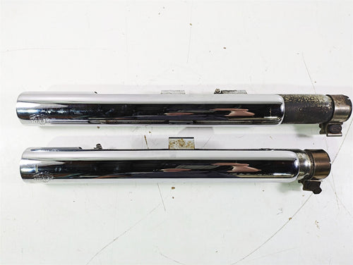 2009 Harley FXCWC Softail Rocker Vance Hines Straightshot Exhaust Mufflers 16831 | Mototech271