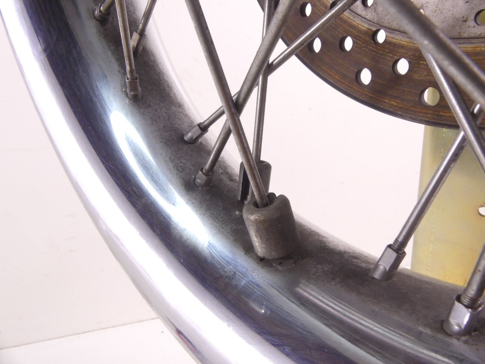 2006 Harley FLSTCI Softail Heritage Straight Rear Wheel Rim 16x3 40700-05A {{ shop.shopifyCountryName }} - Mototech271