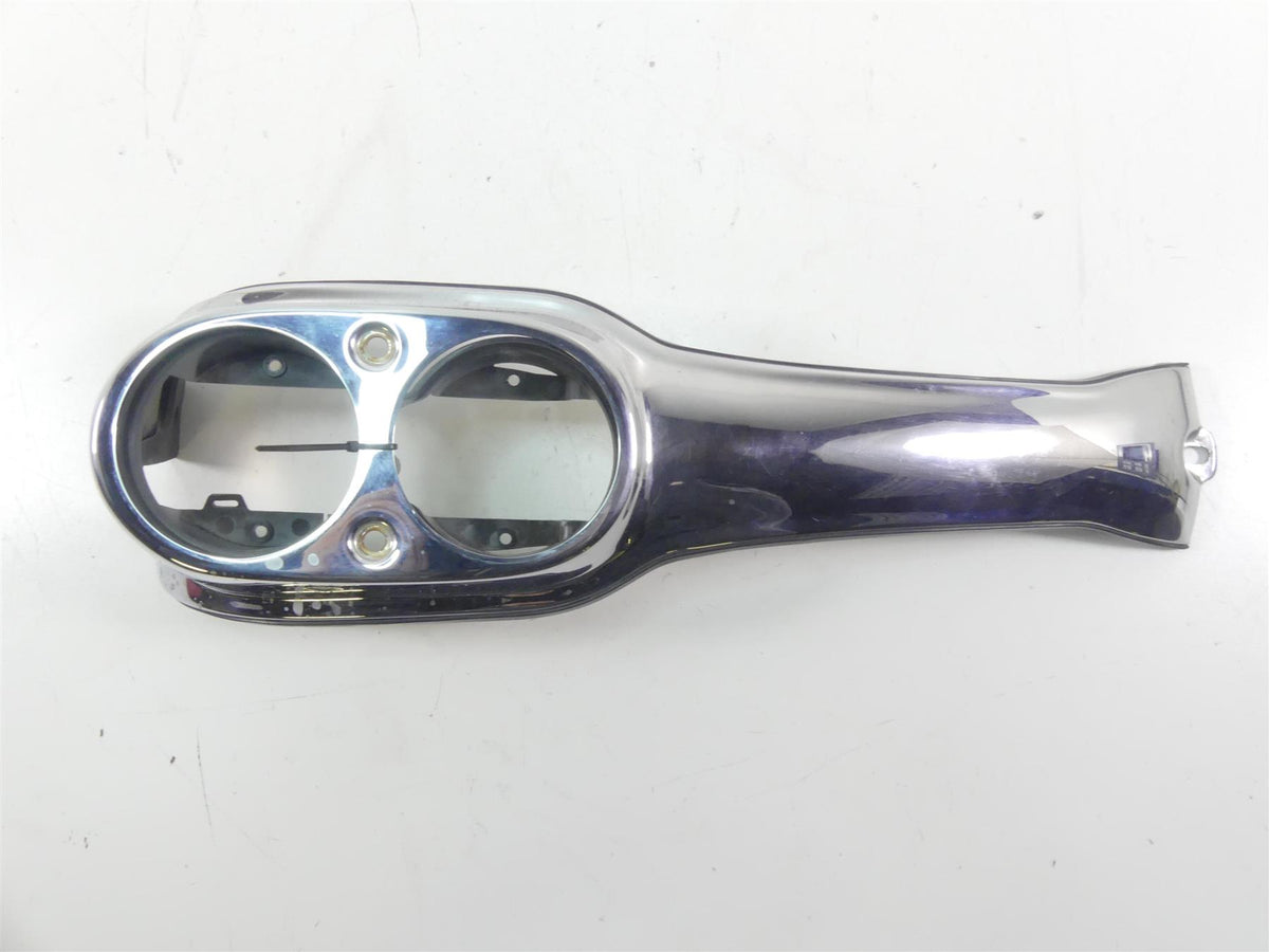 2005 Harley Dyna FXDLI Low Rider Chrome Dual Gauges Tank Cover Panel 61695-05 {{ shop.shopifyCountryName }} - Mototech271