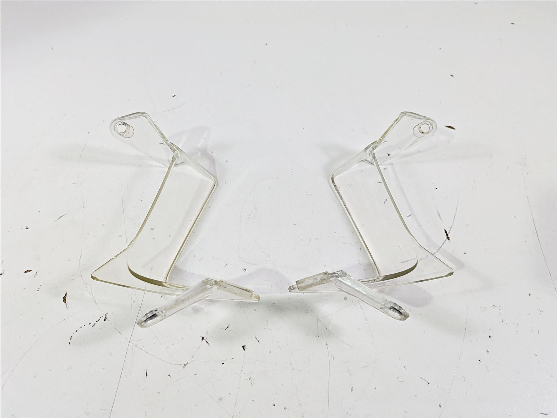 2016 Moto Guzzi Stelvio 1200 8V NTX Clear Wind Reflector Baffle Set 884293 {{ shop.shopifyCountryName }} - Mototech271