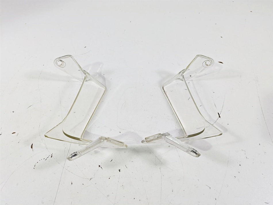 2016 Moto Guzzi Stelvio 1200 8V NTX Clear Wind Reflector Baffle Set 884293 {{ shop.shopifyCountryName }} - Mototech271