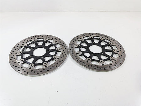 2009 Ducati Hypermotard 1100 S Front Brake Rotor Disc Set 4.34mm 49240921A-Mototech271