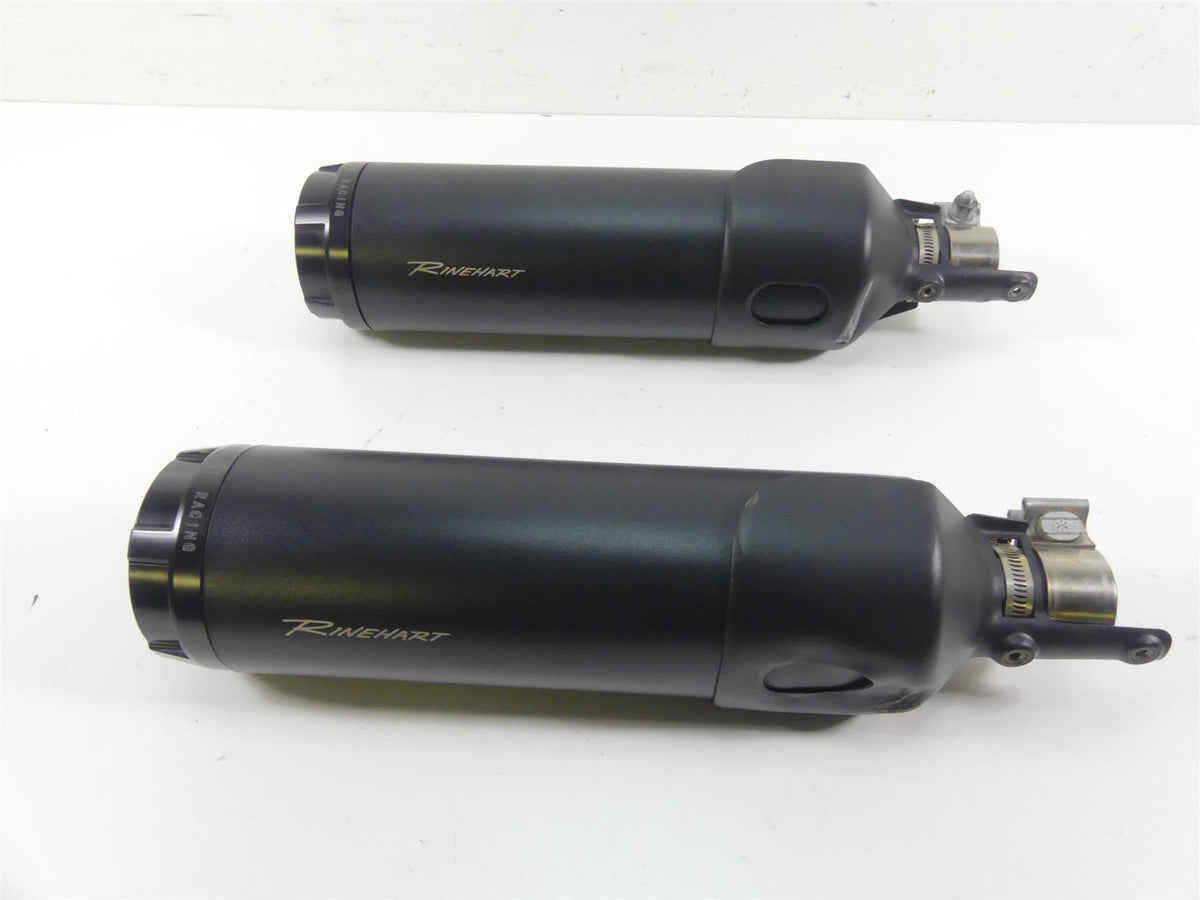 2018 Harley Softail FXFB Fat Bob Rinehart 4.5" Slip On Exhaust Muffler 500-1220 {{ shop.shopifyCountryName }} - Mototech271
