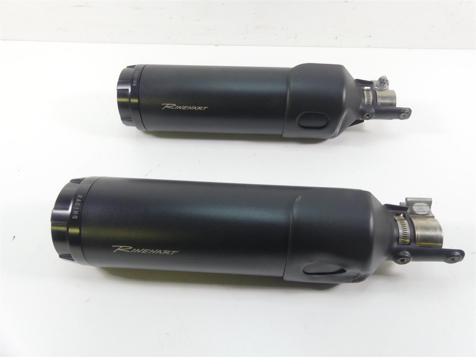 2018 Harley Softail FXFB Fat Bob Rinehart 4.5" Slip On Exhaust Muffler 500-1220 {{ shop.shopifyCountryName }} - Mototech271
