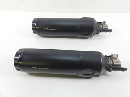 2018 Harley Softail FXFB Fat Bob Rinehart 4.5" Slip On Exhaust Muffler 500-1220 {{ shop.shopifyCountryName }} - Mototech271